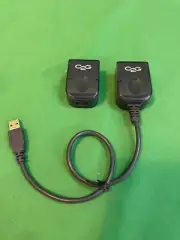 C2G 29341 USB 1.1 Over Cat5 SuperBooster Extender Dongle *NEW* (AA-1)