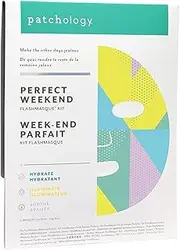 Patchology FlashMasque Sheet Mask Perfect Weekend Trio by Patchology for Women - 3 Pc Mask, 3 count