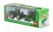 Siku Diecast Model 1:87 Scale - 1856 John Deere 9630 Tractor & Amazone Centaur