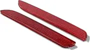 AUTOKAY 81920-08010 81910-08010 Red LED Rear Bumper Reflector Fog Stop Tail Brake Light Fits for Toyota RAV4 2019-2023, for Avalon 2013-2018, for Lexus RC300 2016-2021, for RC350 2015-2021
