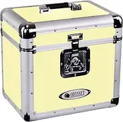 Odyssey Vintage Series Yellow 12" Vinyl Records or LP Case, Holds 70 PCS