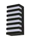 Beacon Lighting LEDlux Remius LED 400 Lumen IP65 Black Rectangle Grill Bunker