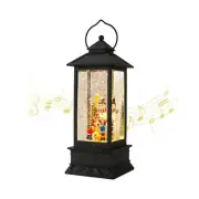 Christmas Snow Globes Christmas Lantern, Christmas Decorations Musical Snow G...