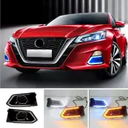 LED DRL Daytime Running Light/Front Fog Lights Fit For 2019 2020 Nissan Altima (for: Nissan)