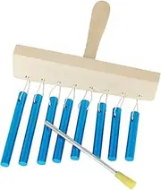 GLSTOY Aluminum Tube Percussion Toys 8-tone Wind Chime Set for Boys and Girls Educational Music Instrument Bells