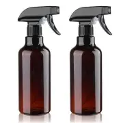 Plastic Spray Bottles Empty Spray Bottle 16.9oz/500ml 2 Pack Heavy Duty Spraying