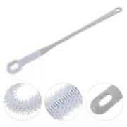 Foot Brush for Shower with Soft Bristles - Toe Cleaner and Exfoliator - Long