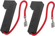 ELAYARD 2pcs Microwave Oven High Voltage Fuse Kit Diode Rectifier for Safe Repair