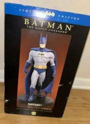 Batman The Caped Crusader Cold Cast Porcelain Statue 2003 Mattel - BRAND NEW