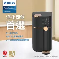 在飛比找博客來優惠-PHILIPS ADD6910 RO濾淨瞬熱飲水機(黑色)