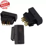 Emergency Switch Button with 9 Pin Connector for Renault 19 II HAZARD