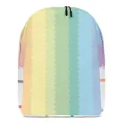Rainbow Minimalist Backpack