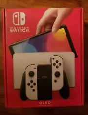 Nintendo Switch OLED Model with White Joy-Con - In Hand - Fast Shipping