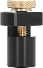19mm Bench Dog, Aluminum Alloy CNC Thumb Screw Table Stop Workbench Limiting Block with Wide Application for Woodworking (Black)