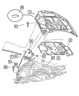 Genuine Mopar Push Pin 6502842
