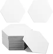 300pcs Hexagon Paper Piecing Template, 1 Inch Paper Piece Templates Hexagon Paper Piecing Shapes for Quilting Supplies for Splicing Patchwork