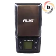 1x Scale AWS AERO-100 Black Digital LCD Pocket Scale | Auto Shutoff | 100G