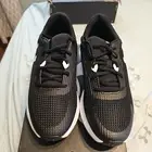 Size 10 - Under Armour Surge 3 Black White
