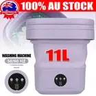 Mini Washing Machine Bucket Foldable Portable Laundry Machine Clothes Washing AU