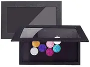 Magnetic Eyeshadow Makeup Palette Black Large Blush Powder Makeup Organizer Empty Eyeshadow Tray Holder Cosmetics Box for DIY