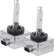 CHILDWEET Car Hid Xenon Lamps Pair Auto Headlight Replacement Bulbs Super Bright Low Power Consumption