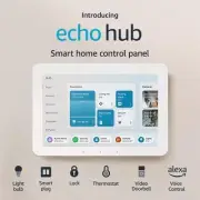 New 2024 Amazon - Echo Hub 8” smart home control panel with Alexa