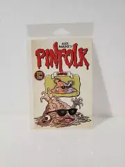 Alex Pardee's Pinfolk Sleeve Pin SDCC Exclusive