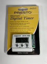 Presto 04213 Electronic Digital Timer New