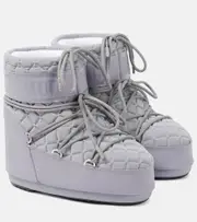 [Moon Boot] Moon Boot Icon Low Quilt snow boots UK 6 grey