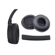Earpads Replacement Ear Cushions Pad Covers for JBL Tune600BT T520BT T510BT T500BT T450BT-Black
