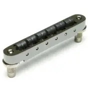 Graph Tech Resomax Nv2 4mm Tune-O-Matic Bridge - String Saver Saddles Black Nkl