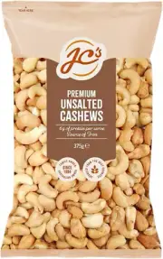 Jc'S CASHEWS UNSALTED PREMIUM 512G