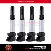 SET OF 4 IGNITION COIL FITS BMW E39 E46 E53 E60 E63 B322 C1404 UF522 UF515 (for: BMW)