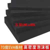 在飛比找樂天市場購物網優惠-【限時下殺】70度特硬黑色環保泡棉材料 防震抗壓高密度泡沫板