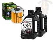 Oil And Filter Change Kit For 2008 Polaris Outlaw 525 Irs Maxima Synthetic 5W-40