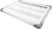 SHOWERORO Music Staff Writing Pad Whiteboard Teaching Aid Reusable and Sturdy Musical Whiteboard for School
