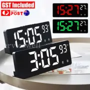 Temperature Calendar Large Number LED Digital Alarm Clock Electronic Clock