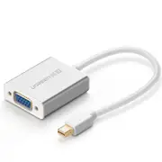 MD107 Mini DP To VGA Cable 1080P Video Cable with 3.5 Audio Output Connector Adapter for Macbook HDTV