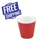 6x Espresso Cup Rosso Red 90mL Bevande Expressso Coffee Cups Babychino