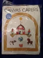 Leisure Arts Canvas Capers 105 Down On The Farm By Dick Martin Hanging Mobile