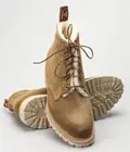 R.M. Williams Urban Rickaby Shearling Cinnamon Suede Boots Mens UK 8 US 9 New