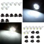 White T5 T10 Indicator Dashboard Cluster Gauge Light Lamp Kits Fits Honda Accord