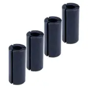 4Pcs Router Conversion Sleeve Tool Bit 1/2" to 1/4" 12.7-6.35mm Router Conver...