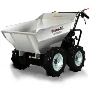 BAUMR-AG Mini Dumper Power Wheel Barrow Tracked Motorised Petrol Powered Wheelba
