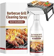 Grill Spray for No-Stick Grilling - No-Stick Barbecue Grill Cleaner | 120ml Barbecue Grill Cleaning Spray for Grates, Racks, Pellet, Ovens and Electric Smokers