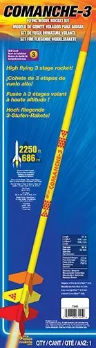 Estes Comanche-3 Expert Model Rocket Kit (18mm Standard Engine)