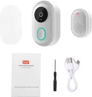 Smart Doorbell Ring Door Camera Infrared Night Viewing WiFi Wireless Video Bell