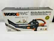 Brand New! WORX WG500 TRIVAC Leaf Blower Mulcher Vacuum All in One
