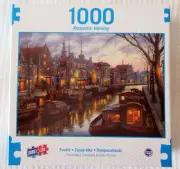 Sure Lox Canal Life Romantic Holiday 1000 Piece Puzzle - New
