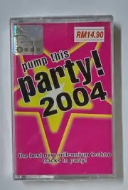 Pump This Party! 2004 Best Techno Tracks VMP Records Malaysia Cassette Brand NEW